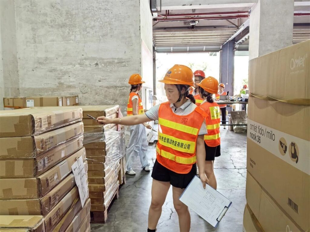 China warehouse inspection process for Alibaba supplier orders