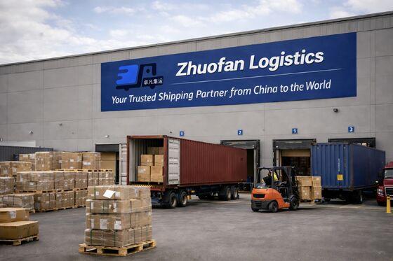China freight forwarder managing international logistics and cargo shipments