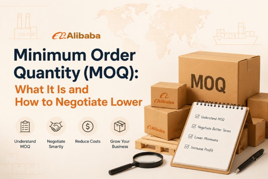Alibaba Minimum Order Quantity (MOQ)