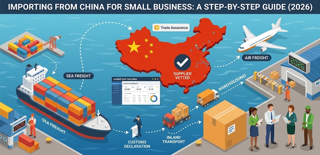 Import aus China für kleine Unternehmen