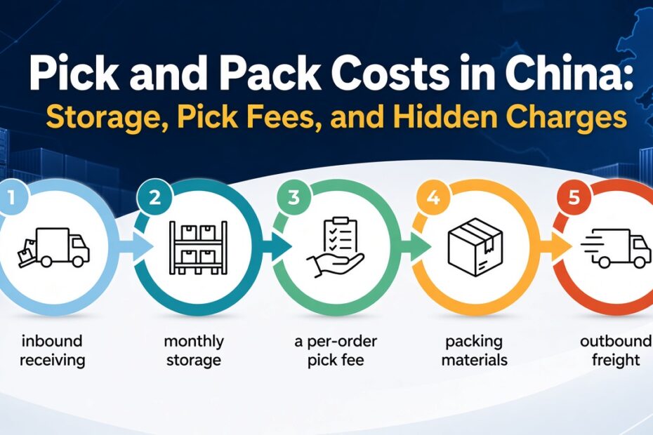 Pick and Pack Costs in China: Storage, Pick Fees, and Hidden Charges