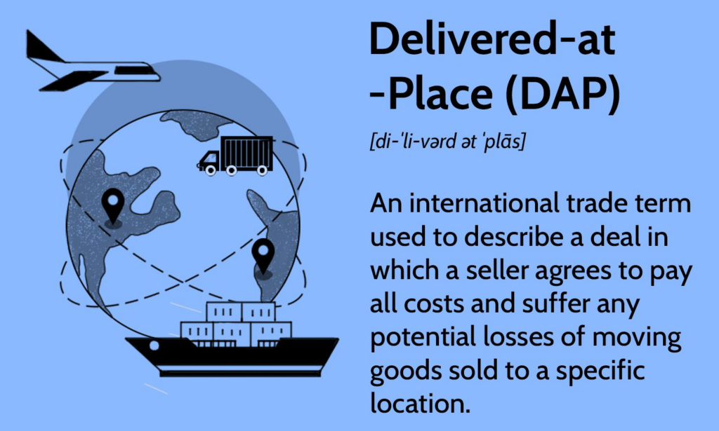 What DAP means for the buyer